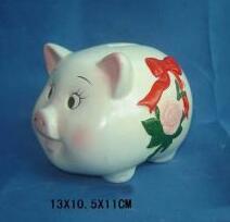 Animal money storage tank  Ceramic money storage tank